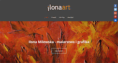 Desktop Screenshot of ilonaart.studio-graficzne.com