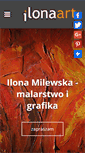 Mobile Screenshot of ilonaart.studio-graficzne.com